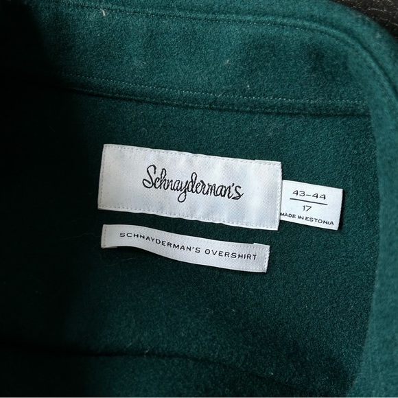 Schnayderman's Overshirt Notch Virgin Wool - Picture 7 of 8